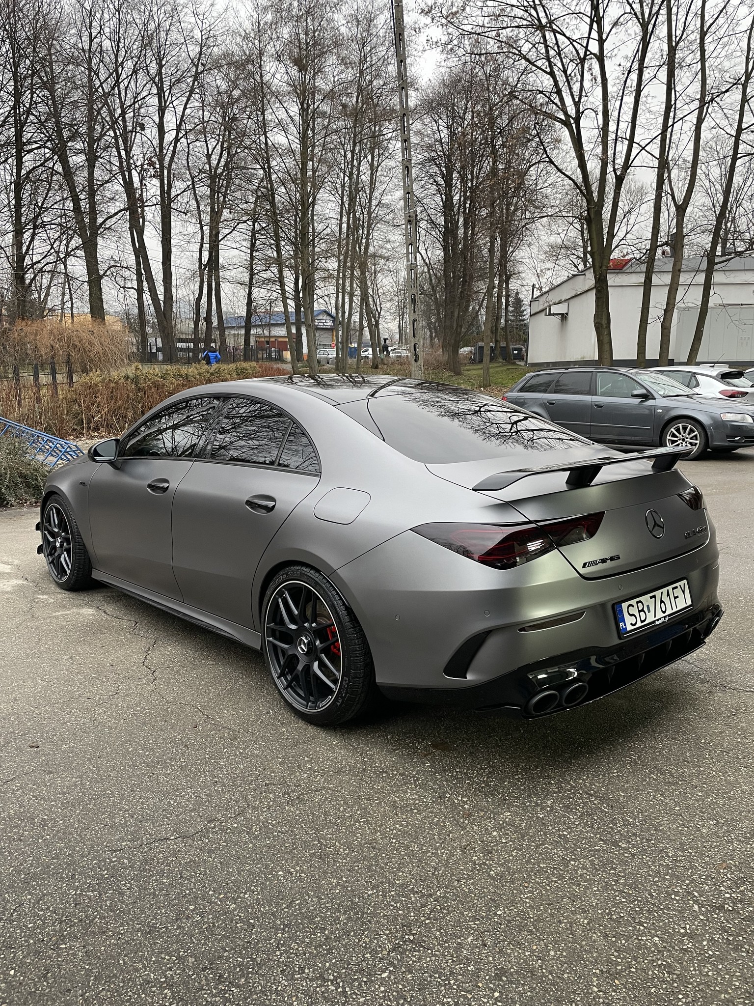 Mercedes-AMG CLA 45 S detailing rear
